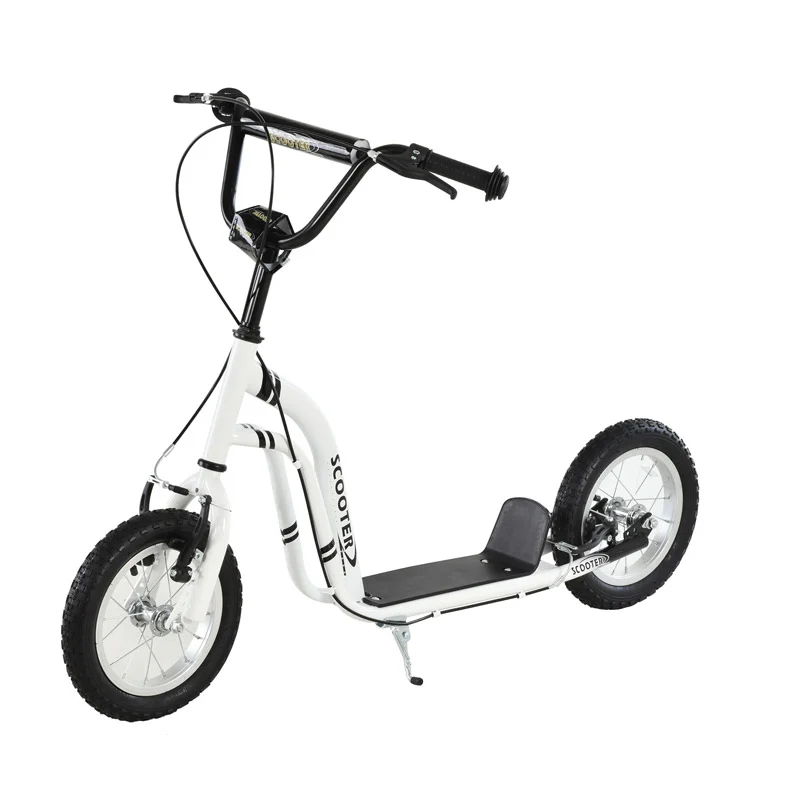 Παιδικό Δίτροχο Πατίνι - Scooter με Φουσκωτούς Τροχούς 12 HOMCOM 371-017WT Παιδικό Δίτροχο Πατίνι - Scooter με Φουσκωτούς Τροχούς 12 HOMCOM 371-017WT