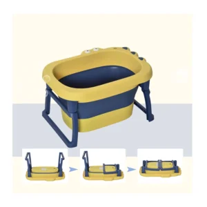 Πτυσσόμενη Μπανιέρα Μωρού 75.3 x 55.4 x 43 cm HOMCOM 400-016YL - Image 2