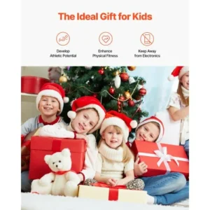 VEVOR Παιδική Μπασκέτα 4-Καλαθιών Φορητή Ρυθμιζόμενου Ύψους 4TLQJ140CM00DEUB5V0 - Image 5