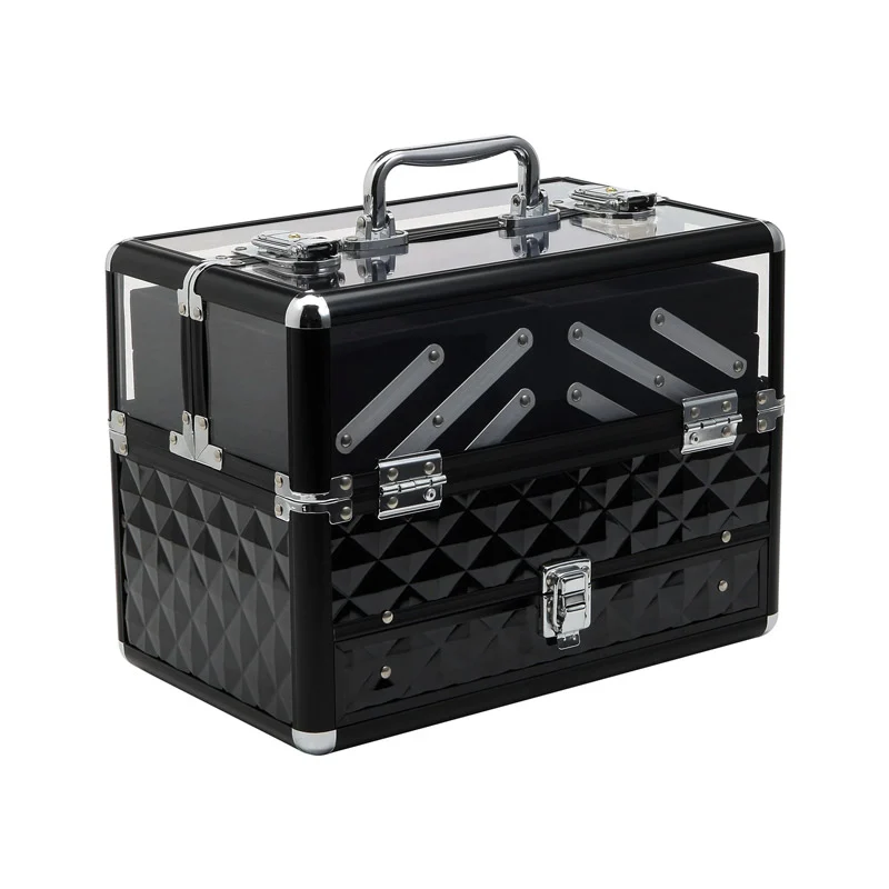 Βαλιτσάκι Καλλυντικών 30 x 18.5 x 22 cm HOMCOM 501-018BK Βαλιτσάκι Καλλυντικών 30 x 18.5 x 22 cm HOMCOM 501-018BK