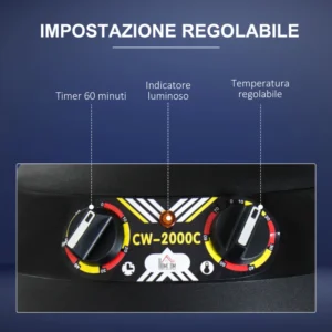 Κράνος HOMCOM πιστολάκι μαλλιών 1180W με ρυθμιζόμενο ύψος με χρονοδιακόπτη 60 λεπτών και περιστρεφόμενους τροχούς, 65x65x115-165 cm, Μαύρο 502-003V90BK - Image 4