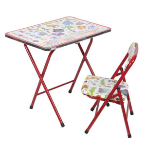 Galileo Πτυσσόμενο και Εξοικονομικό Χώρο Τραπέζι & Καρέκλα για Παιδιά Sibilla 5910791