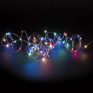 Galileo Φωτοστολίδι 300 MicroLED Πολύχρωμο με 8 Λειτουργίες Φωτισμού για Εξωτερική Χρήση 30m 36W Santa's House 5913618