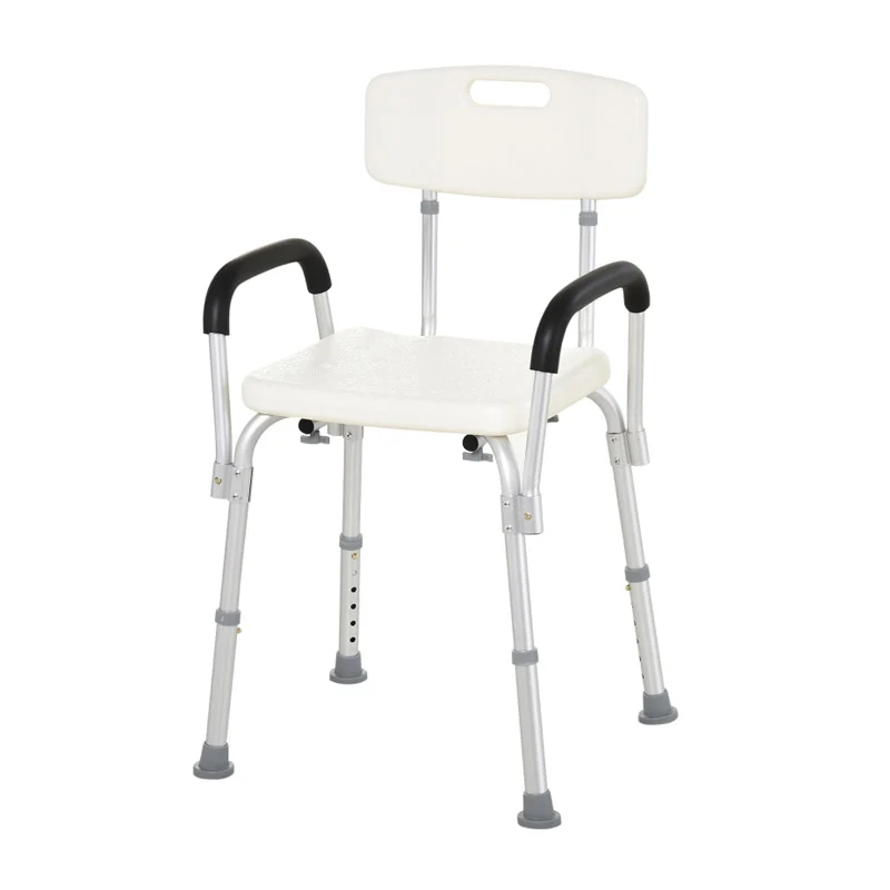 Αντιολισθητική Καρέκλα Μπάνιου με Ρυθμιζόμενο Ύψος HOMCOM 72-0007 Αντιολισθητική Καρέκλα Μπάνιου με Ρυθμιζόμενο Ύψος HOMCOM 72-0007