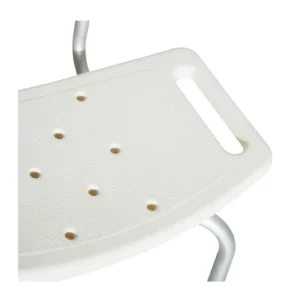 Αντιολισθητική Καρέκλα Μπάνιου με Ρυθμιζόμενο Ύψος 46.5 x 50.6 x 67.5 - 85.5 cm HOMCOM 72-0008 - Image 2