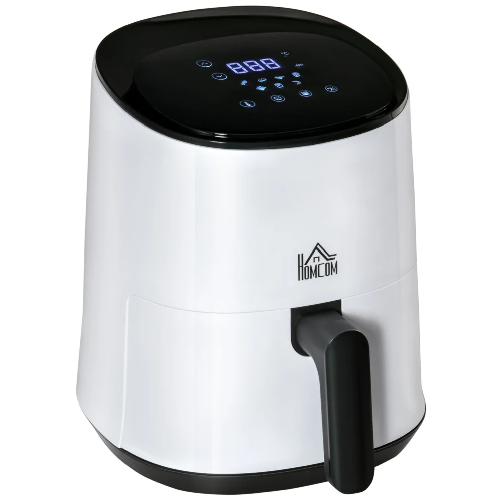 HOMCOM Air Fryer 2.5L 1300W με 7 προεπιλεγμένα μενού HOMCOM Air Fryer 2.5L 1300W με 7 προεπιλεγμένα μενού
