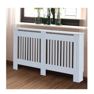 Ξύλινο Κάλυμμα Καλοριφέρ / Ντουλάπι Θέρμανσης 81 x 19 x 152 cm HOMCOM 820-030 - Image 3