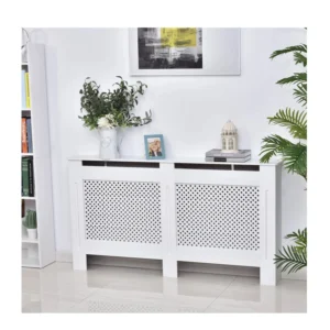 Ξύλινο Κάλυμμα Καλοριφέρ / Ντουλάπι Θέρμανσης 151.5 x 19 x 82 cm HOMCOM 820-063 - Image 3