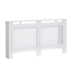 Ξύλινο Κάλυμμα Καλοριφέρ / Ντουλάπι Θέρμανσης 151.5 x 19 x 82 cm HOMCOM 820-063 - Image 4