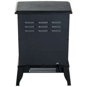 Homcom Ηλεκτρικό τζάκι δαπέδου ισχύος 2000W, 39? 23 56,5 εκ 820-128 - Image 4