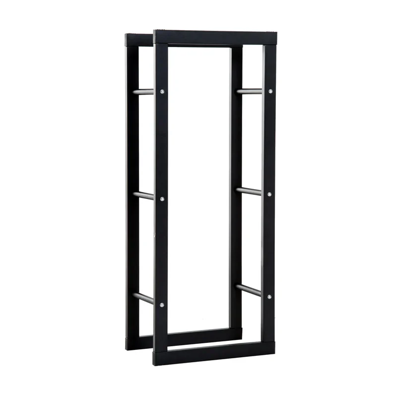 Μεταλλική Ξυλιέρα Τζακιού 40 x 25 x 100 cm HOMCOM 820-145 Μεταλλική Ξυλιέρα Τζακιού 40 x 25 x 100 cm HOMCOM 820-145