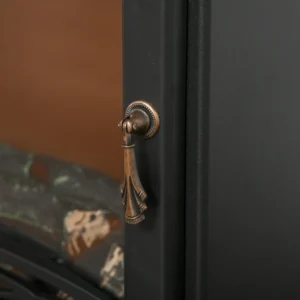 Επιδαπέδιο Ηλεκτρικό Τζάκι με LED Εφέ Φλόγας 1800 W 39 x 26 x 54.8 cm Χρώματος Μαύρο HOMCOM 820-193V90BK - Image 7