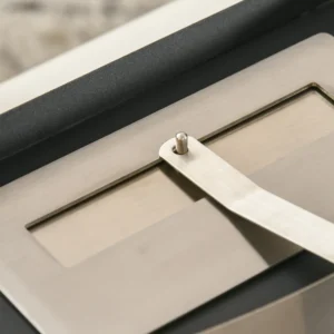 Τζάκι HOMCOM βιοαιθανόλης από ανοξείδωτο χάλυβα, 3 ώρες καύσης με δοχείο 1,5L και κάλυψη 25m², 45x18x17 cm, Ασημί 820-330V00SR - Image 7