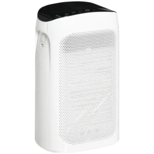 HOMCOM Air Purifier Triple Layer HEPA Filter, 3 Speeds, Modes Sleep and Timer, 32,7x22x55,8cm, Λευκό 823-019 - Image 8
