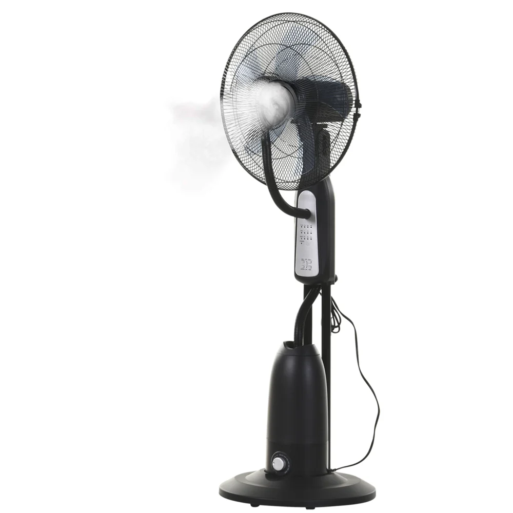 Ανεμιστήρας Υδρονέφωσης με 3 Λειτουργίες και Χρονοδιακόπτη HOMCOM 824-008 Ανεμιστήρας Υδρονέφωσης με 3 Λειτουργίες και Χρονοδιακόπτη HOMCOM 824-008