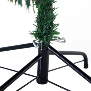 Τεχνητό Χριστουγεννιάτικο Δέντρο με 1000 Κλαδιά και Ατσάλινη Βάση 180 cm HOMCOM 830-245 - Image 7