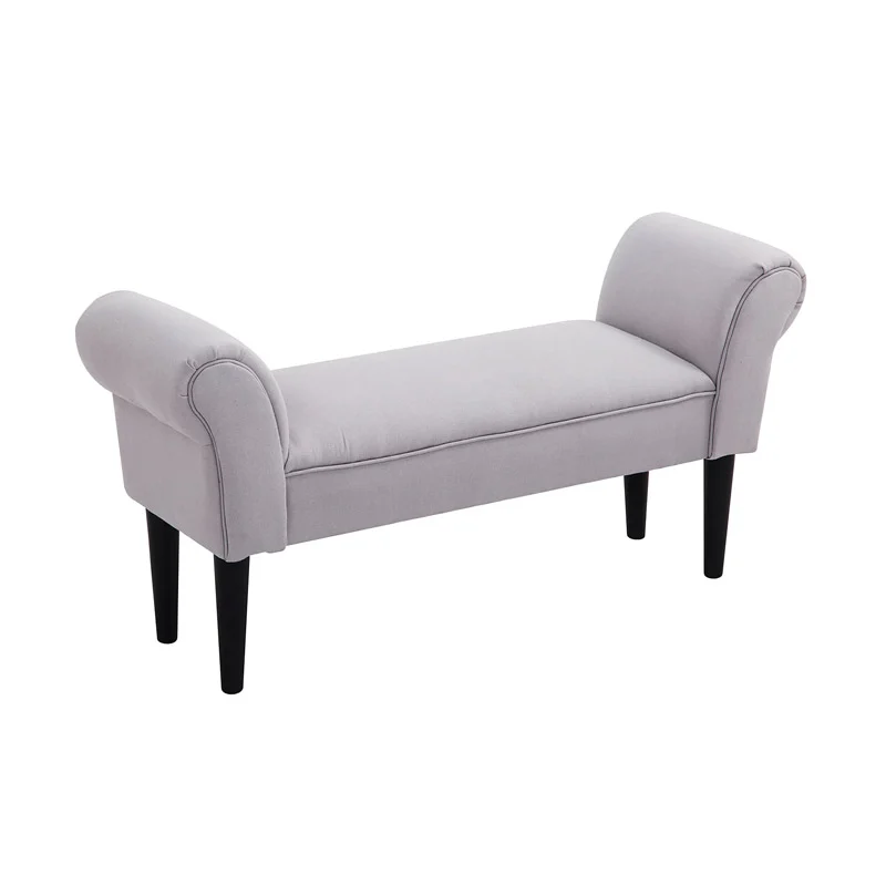 Ξύλινο Ανάκλιντρο 102 x 31 x 51 cm Χρώματος Γκρι HOMCOM 831-135GY Ξύλινο Ανάκλιντρο 102 x 31 x 51 cm Χρώματος Γκρι HOMCOM 831-135GY