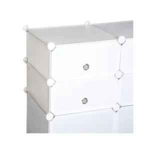 Σύστημα Αποθήκευσης - Ντουλάπα με 6 Κύβους 75 x 37 x 73 cm HOMCOM 831-178 - Image 2