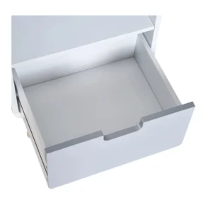 Ξύλινο Κομοδίνο με 1 Συρτάρι και 1 Ράφι 40 x 38 x 58 cm HOMCOM 831-197 - Image 3