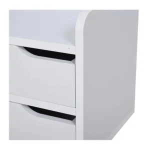 Ξύλινο Κομοδίνο με 2 Συρτάρια 33 x 28 x 42 cm HOMCOM 831-294 - Image 3