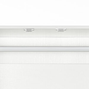 Ντουλάπα HOMCOM Λευκή μοριοσανίδα με κρεμάστρα ρούχων και 2 συρόμενα συρτάρια για υπνοδωμάτια, 100x60x200 cm 831-565WT - Image 7