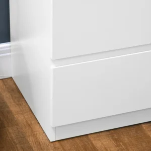 HOMCOM Συρταριέρα με 6 συρτάρια με σχέδιο Anti-Tip, σε μοριοσανίδα, 80x39x115 cm, Λευκό 831-566WT - Image 7