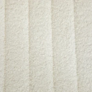 HOMCOM Μοντέρνος Πάγκος Υποπόδιο με Πόδια Καρφίτσας σε Ύφασμα Εφέ Σενίλ Ξύλο και Μέταλλο 118.5x46x49.5 cm Κρέμα 831-817V00CW - Image 8