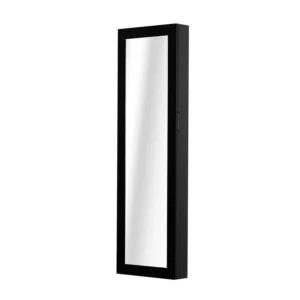 Κρεμαστή Κοσμηματοθήκη Μπιζουτιέρα με Καθρέπτη 37 x 9.5 x 121 cm HOMCOM 833-101BK - Image 8