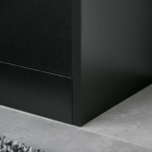 Ντουλάπα παπουτσιών Homcom εξοικονόμηση χώρου κινητή πόρτα εισόδου παπουτσιών μοντέρνα μαύρη ξυλεία 8 θήκες 80x24x120 cm 833-215BK - Image 7