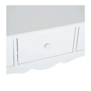 Ξύλινη Κονσόλα με 3 Συρτάρια 100 x 32 x 85 cm HOMCOM 833-313 - Image 3