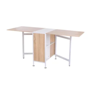 Πολυμορφικό Μεταλλικό Γραφείο 169 x 62 x 75 cm HOMCOM 833-409 - Image 4