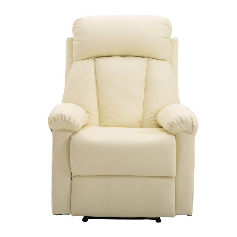 Ανακλινόμενη Πολυθρόνα με Υποπόδιο 80 x 97 x 107 cm Χρώματος Λευκό HOMCOM 833-455WT Ανακλινόμενη Πολυθρόνα με Υποπόδιο 80 x 97 x 107 cm Χρώματος Λευκό HOMCOM 833-455WT