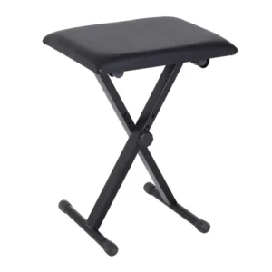 Πτυσσόμενο Σκαμπό Πιάνου με Μεταλλικό Σκελετό 39 x 29 x 51 cm HOMCOM 833-514