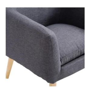 Ξύλινη Πολυθρόνα 68 x 58.5 x 76 cm HOMCOM 833-525CG - Image 4