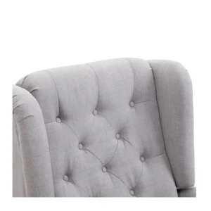 Ξύλινη Πολυθρόνα 76 x 86 x 108 cm HOMCOM 833-695GY - Image 2