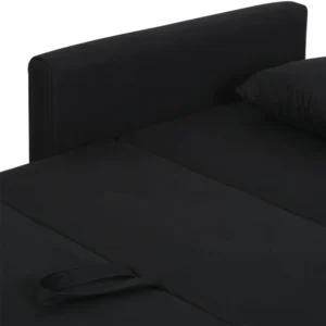 HOMCOM 2 Θέσιος Καναπές-Κρεβάτι με Αποθηκευτικό Χώρο για Σαλόνι και Υπνοδωμάτιο, σε Polycotton and Foam, Γκρι 833-728CG - Image 7