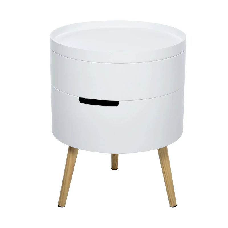 Στρογγυλό Βοηθητικό Ξύλινο Τραπεζάκι Με Περιστρεφόμενο Άνοιγμα και Αφαιρούμενο Δίσκο 38 x 48.3 cm HOMCOM 833-874 Στρογγυλό Βοηθητικό Ξύλινο Τραπεζάκι Με Περιστρεφόμενο Άνοιγμα και Αφαιρούμενο Δίσκο 38 x 48.3 cm HOMCOM 833-874