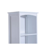 Ξύλινη Στήλη Μπάνιου με 1 Ντουλάπι και 3 Ράφια 35 x 24 x 170 cm HOMCOM 834-077 - Image 6