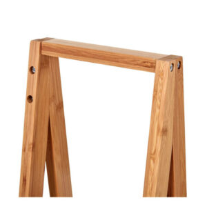 Ραφιέρα Μπάνιου από Μπαμπού με 3 Ράφια 30 x 18 x 81 cm Χρώματος Λευκό Kleankin 834-100V01WT - Image 2