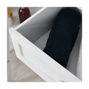 Ντουλάπι Μπάνιου με 1 Συρτάρι 59 x 29 x 80 cm Kleankin 834-241 - Image 3