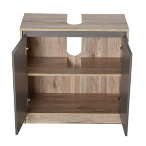 Ντουλάπι Νιπτήρα 60 x 30 x 59.8 cm HOMCOM 834-243 - Image 2