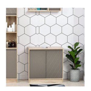 Ντουλάπι Νιπτήρα 60 x 30 x 59.8 cm HOMCOM 834-243 - Image 3