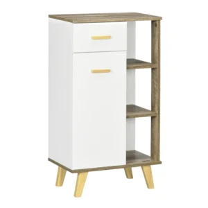 Ξύλινο Έπιπλο Μπάνιου 50 x 30 x 89 cm Kleankin 834-398 - Image 8