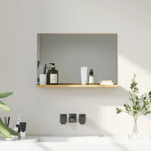 Kleankin Καθρέφτης Μπάνιου με Ράφι, 60x12x40 εκ. 834-723V00ND - Image 7