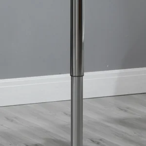 Τετράγωνο Τραπέζι για Μπαρ, Σαλόνι, Κουζίνα με Ρυθμιζόμενο Ύψος 60 x 60 x 69-93 cm HOMCOM 835-303BK - Image 5