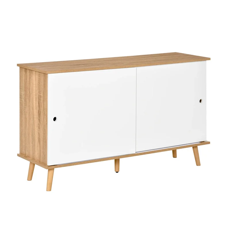 Ξύλινος Μπουφές 130 x 40 x 74.5 cm HOMCOM 835-349 Ξύλινος Μπουφές 130 x 40 x 74.5 cm HOMCOM 835-349