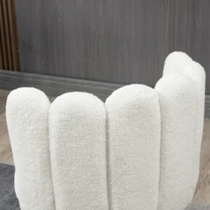 Σετ σκαμπό κουζίνας HOMCOM 2 τμχ από πολυεστέρα, ατσάλι και αφρό με ρυθμιζόμενο υποπόδιο, 52x53x93 cm 835-921V00CW - Image 6