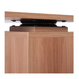 Πολυμορφικό Ξύλινο Γωνιακό Γραφείο με 5 Ράφια 140 x 120 x 78.2 cm HOMCOM 836-074 - Image 3