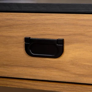 Μεταλλικό Γραφείο με 1 Συρτάρι και 1 Ράφι 110 x 50 x 76 cm HOMCOM 836-507 - Image 6