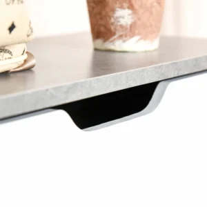 HOMCOM Ντουλάπα παπουτσιών που εξοικονομεί χώρο με 2 πόρτες για 8 ζευγάρια παπούτσια, μοντέρνα διακόσμηση σε γκρι και λευκό, 62,5x24x81 cm 837-131 - Image 7